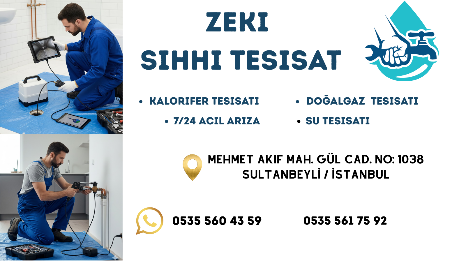 sultanbeyli tesisatçı